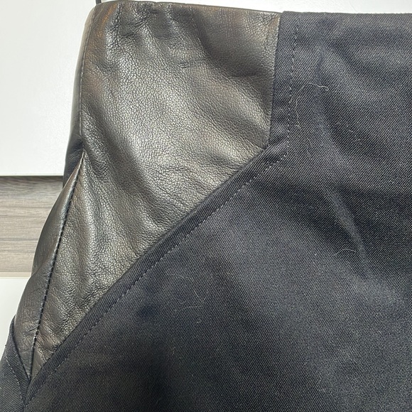 Cushnie leather detail mini skirt - Picture 2 of 3
